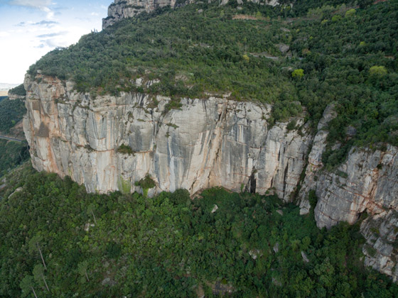 Escalada a Calavera, Montserrat Nord.