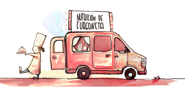 Nutrición de furgoneta.